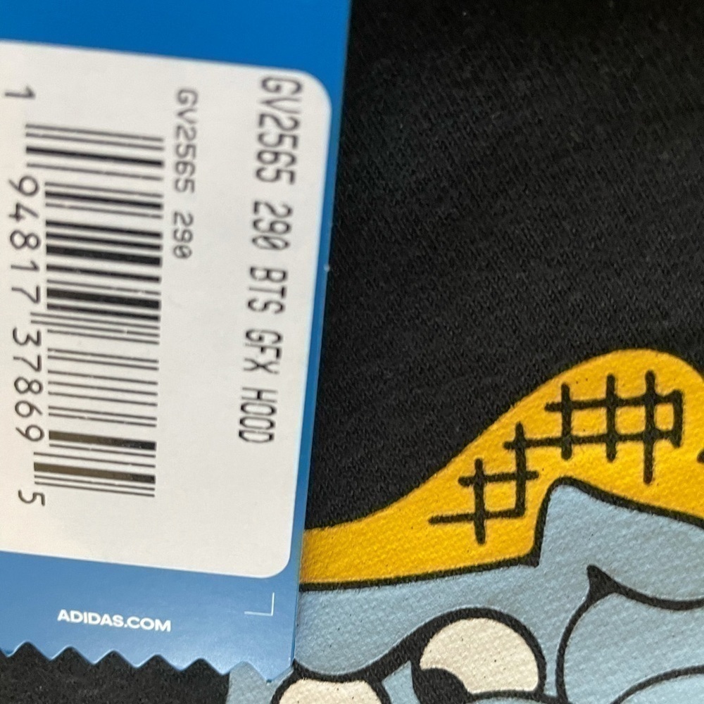 New men Adidas Key To new york Black Hoodie Size - Picture 3 of 7